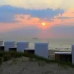 Zonsondergang Nieuwvliet duinzicht