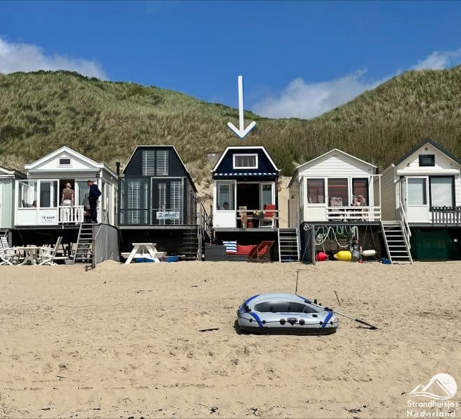 Strandhuisjes Dishoek in Zeeland