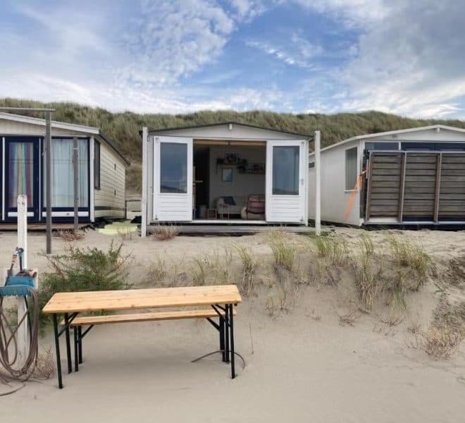 Strandhuisje IJmuiden te koop