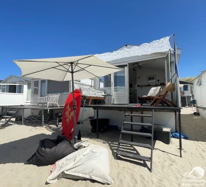 Strandhuisje te huur - Grote Strand IJmuiden