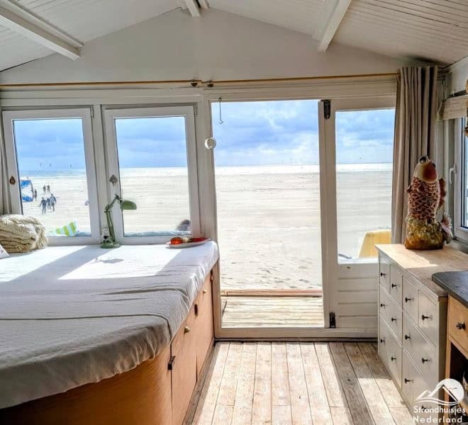 Strandhuisje IJmuiden - Zeezicht