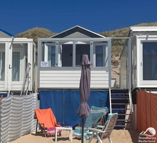 Strandhuisje in Zeeland